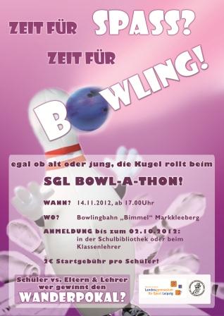 4. Bowlingturnier des Schulclub und Fördervereins