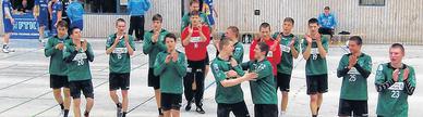Jubel in Pforzheim: Die DHfK-B-Jugend gehört seit dem Wochenende zu den vier besten Handball-Mannschaften ihrer Altersklasse in Deutschland.