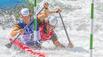 Bild: Im wilden Wasser erfolgreich unterwegs: Die Leipziger Slalom-Kanuten Franz Anton und Jan Benzien erkämpfen beim Weltcupfinale den zweiten Platz.