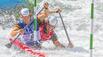 Bild: Im wilden Wasser erfolgreich unterwegs: Die Leipziger Slalom-Kanuten Franz Anton und Jan Benzien erkämpfen beim Weltcupfinale den zweiten Platz.