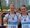 Bild: Ardis Luda und Anne Kurschat sind mit ihrer WM-Leistung zufrieden.