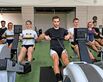 Bild: Zieht durch: Der Ruder-Nachwuchs am Stützpunkt in Burghausen.