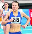 Bild: MoGoNo-Hoffnung Emma Stähr siegt über 800 m in der U20. 