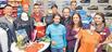 Bild: Stolz präsentieren die Sportler im Leipziger Laufladen ihre Ausrüstungen. Von links: Jörg Matthé (Geschäftsführer), Thomas Holz (Trainer SV Automation), Max Draschner (Automation), Felix Rüger (LAZ), Sandra Boitz (SC DHfK), Andreas Michallek (LAZ-Trainer), Nic Ihlow (LAZ), Lisa Schubert (SC DHfK), Melanie Apitzsch (LAZ).