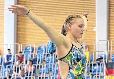 Friederike Freyer bietet sich in drei Disziplinen für die Junioren-EM an. 