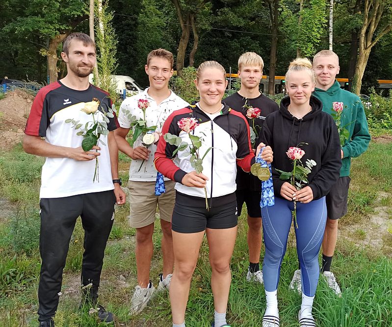 Teilnehmer der Olympic Hope Games im Kanurennsport - Bratislava 8.-11.9.2022 Teilnehmer der Olympic Hope Games im Kanurennsport - Bratislava 8.-11.9.2022