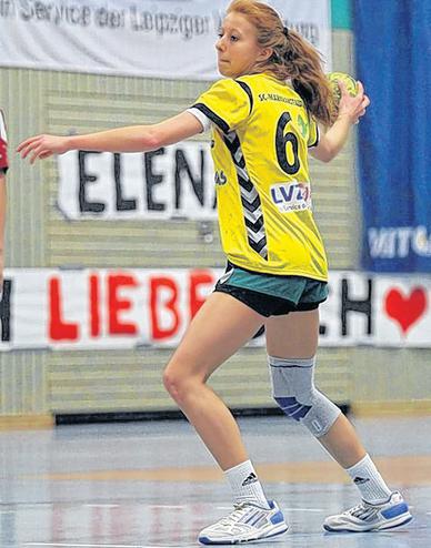 Geht weiter für den SC Markranstädt auf Torejagd: Laura Hebert. Geht weiter für den SC Markranstädt auf Torejagd: Laura Hebert.
