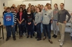 Bild: Stefan Rudolph mit der KLasse 7/2