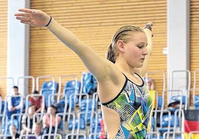 Friederike Freyer bietet sich in drei Disziplinen für die Junioren-EM an. Friederike Freyer bietet sich in drei Disziplinen für die Junioren-EM an.